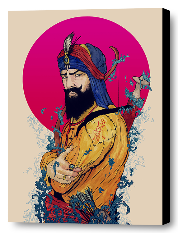 SIKH ARTIST BRINGS NEW 'NORDIC' STYLE TO SIKHISM ART