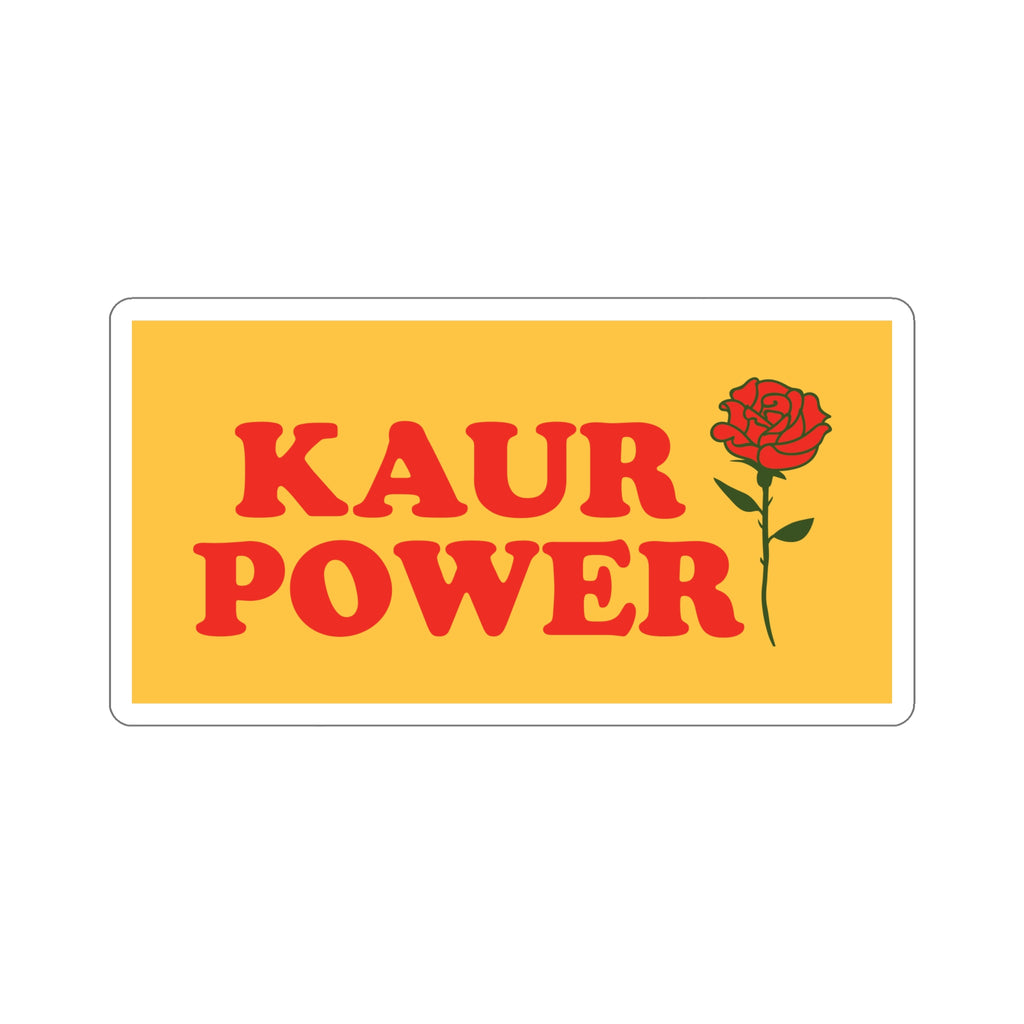 Kaur Power Rose - Decal Sticker - Sikhexpo