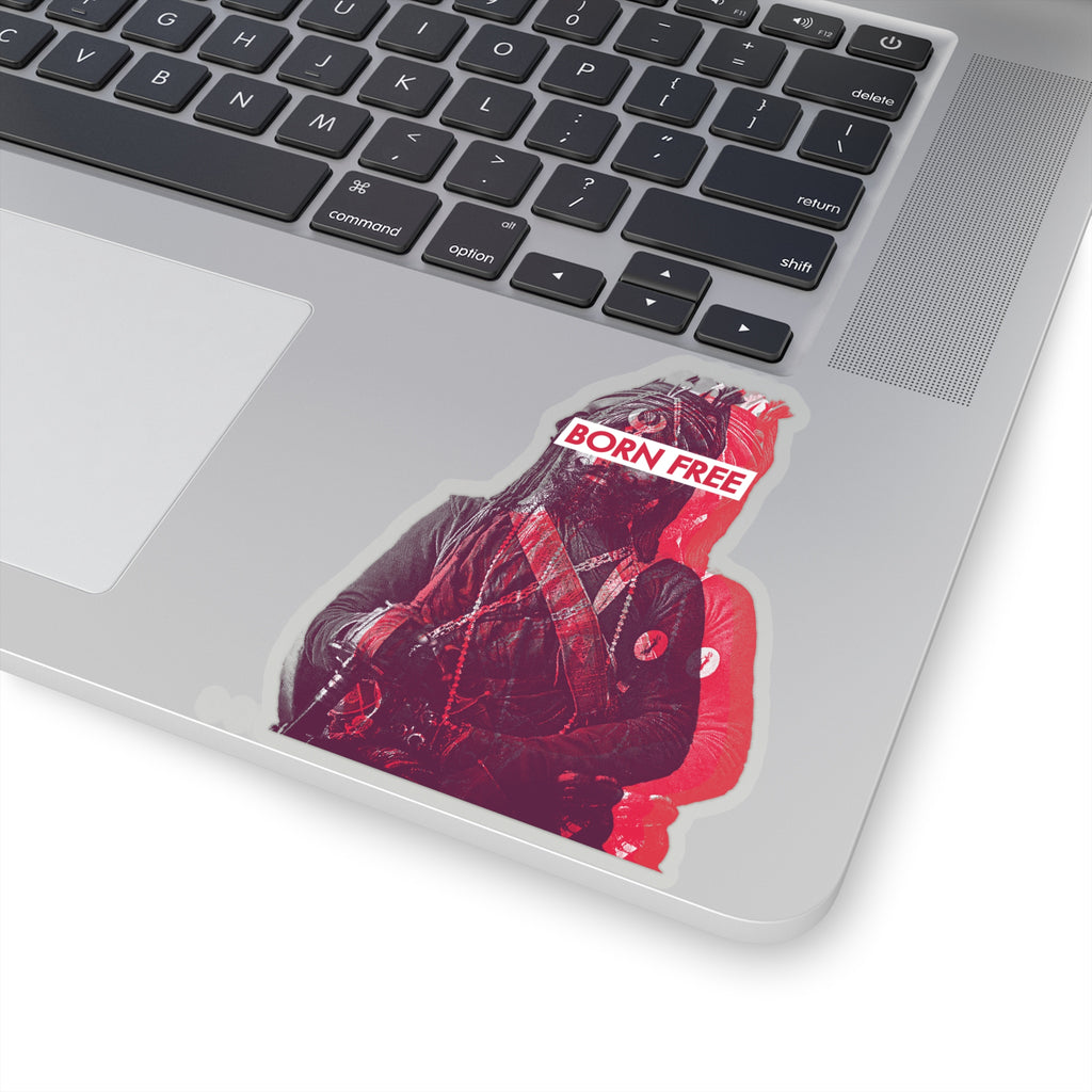 Born Free (fire red) - Decal Sticker - Sikhexpo