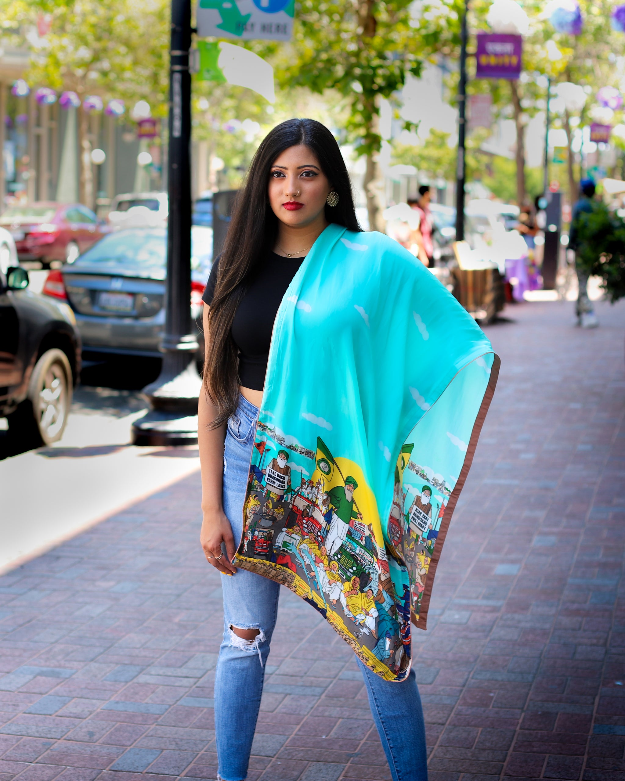 Andolanjivi Scarf Limited Pieces – Sikhexpo