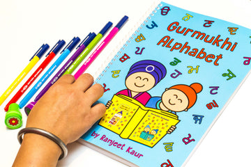 Gurmukhi Alphabet Book for Kids - Sikhexpo