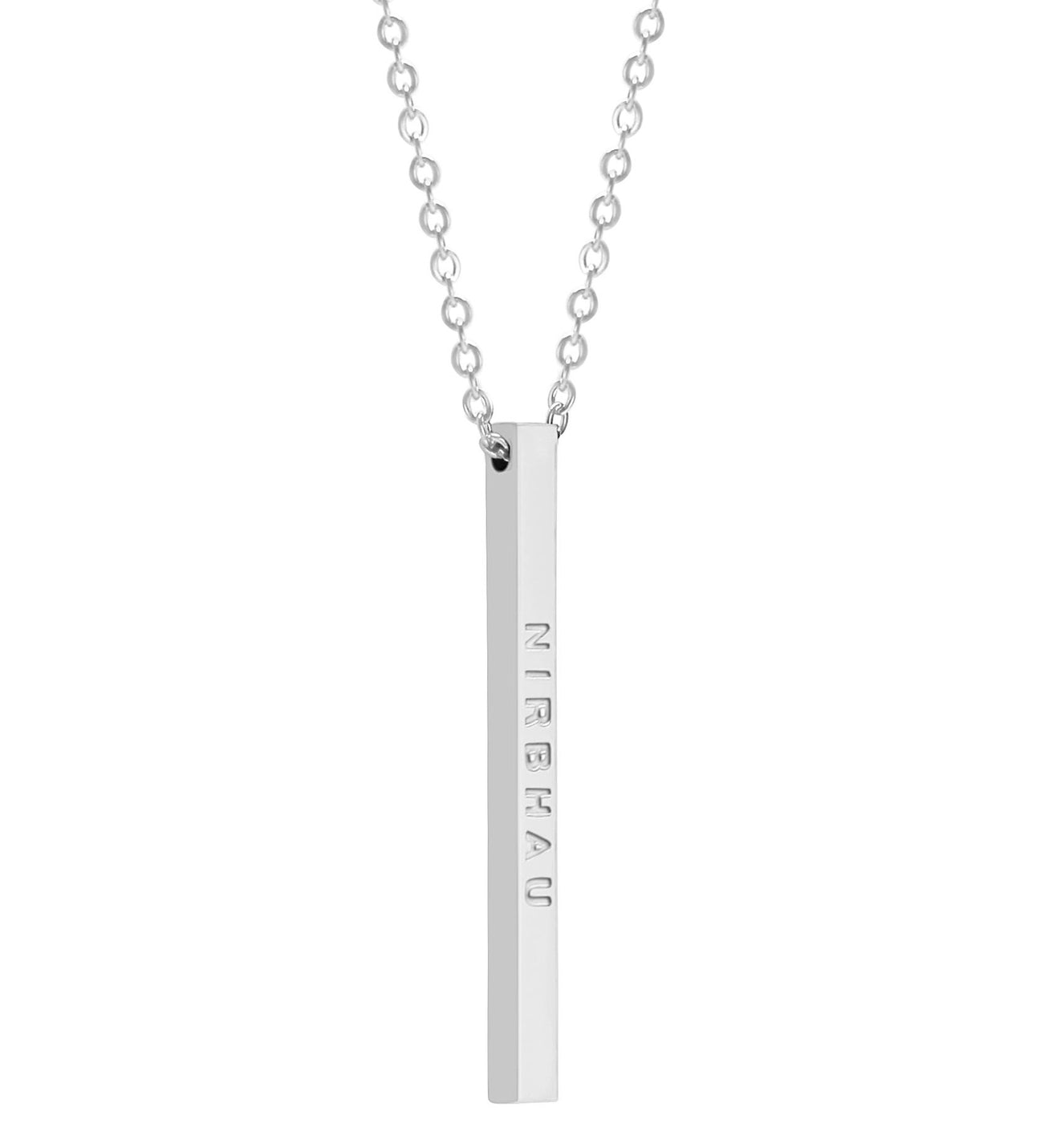 Nirbhau Nirvair Bar Necklace - Sikhexpo