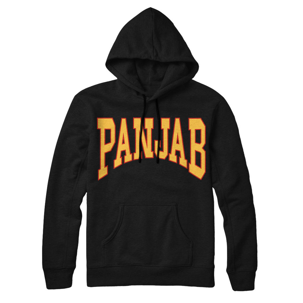 PANJAB Street Hoodie (black) - Sikhexpo