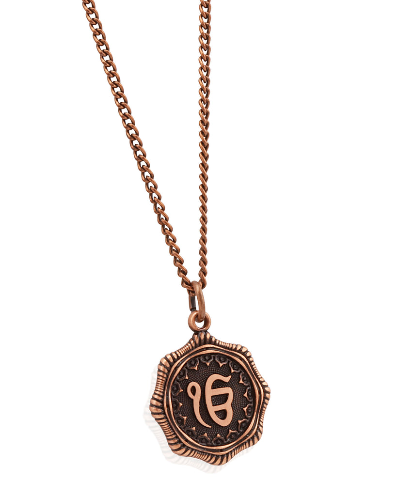 Artisan Ek Onkar Coin Necklace - Sikhexpo