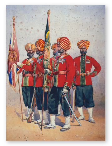 Soldiers of the 15th Ludhiana Sikhs - Sikhexpo